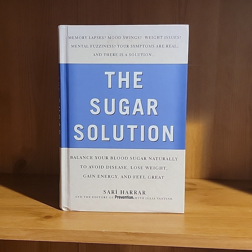 (J23) The Sugar Solution, Hard Cover Book